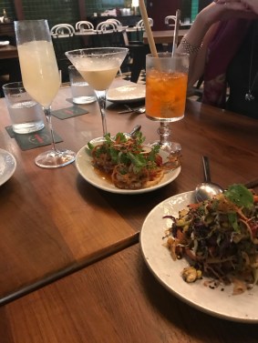 Tea leaf salad at The Pansodan